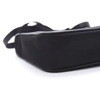 Prada Tessuto Nylon Mini Re-Edition 2000 Shoulder Bag Black 9 of 11