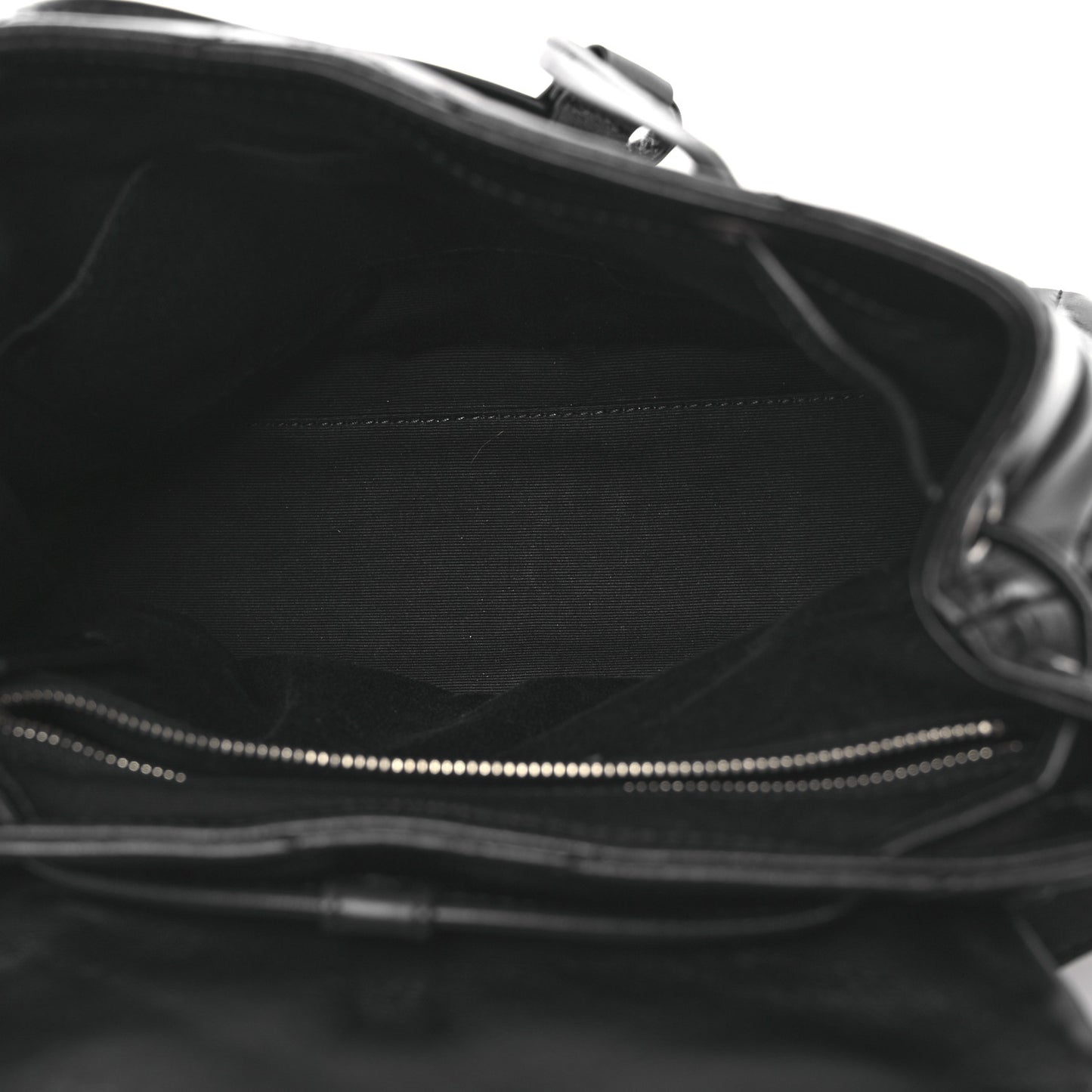 Calfskin Y Quilted Monogram Small Loulou Backpack Black