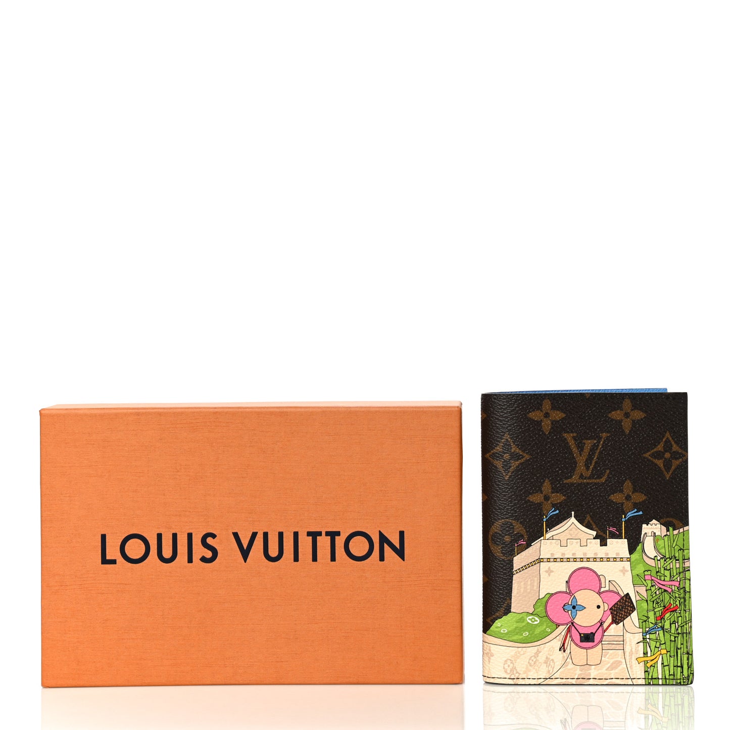 Monogram 2021 Christmas Animation China Passport Cover Myosotis Blue