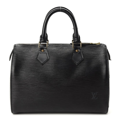 Louis Vuitton Epi Speedy 25 Black 1 of 10