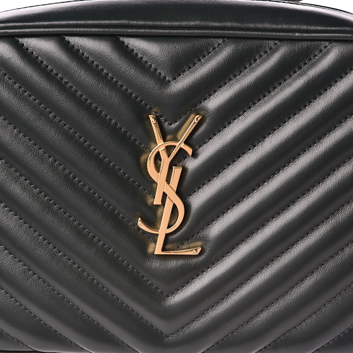 Calfskin Matelasse Monogram Lou Camera Bag Green