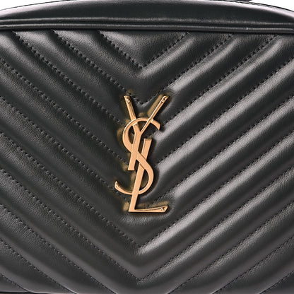 Saint Laurent Calfskin Matelasse Monogram Lou Camera Bag Green 10 of 10