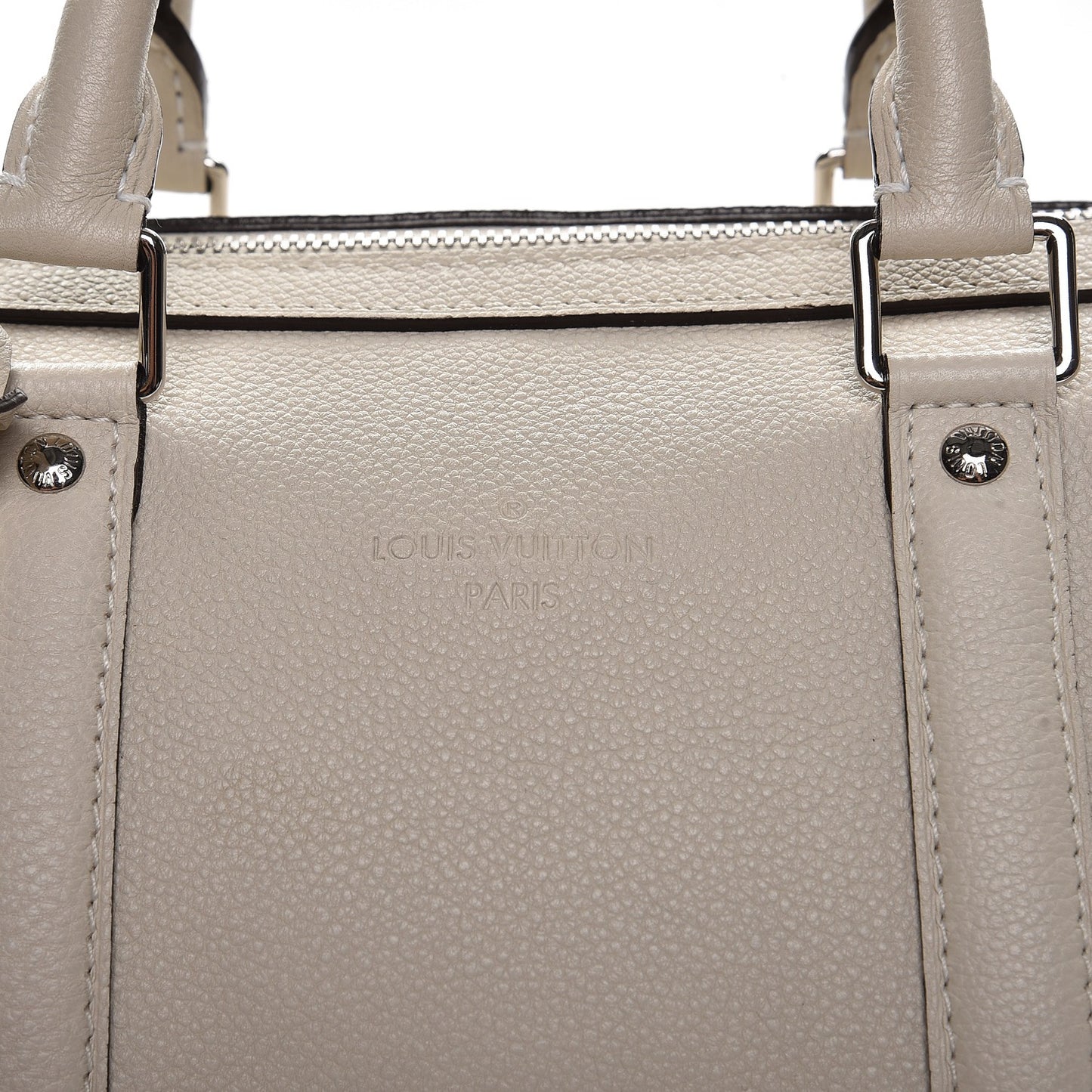 Veau Cachemire SC Bag BB Blanc Casse