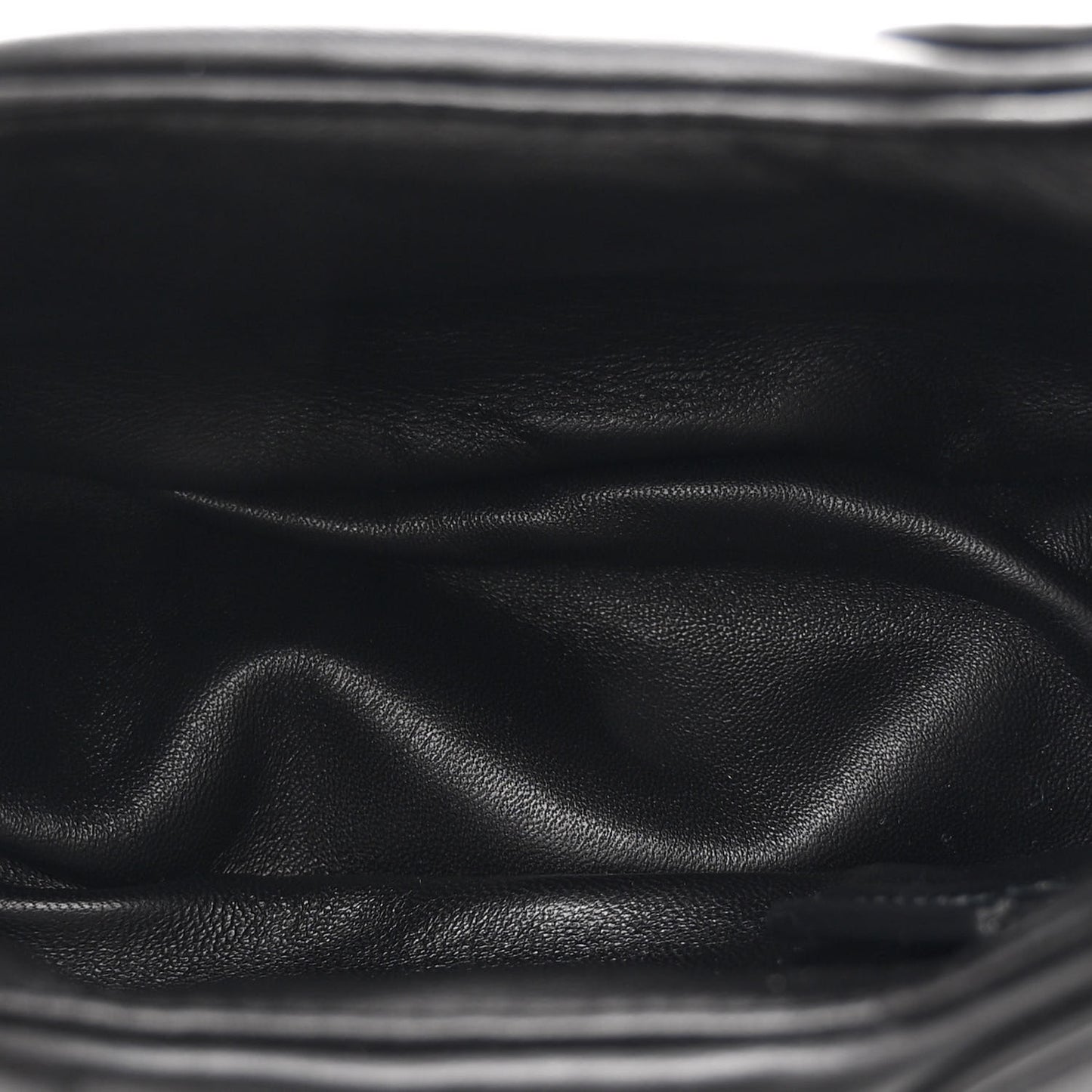 Nappa Soft Padded Re-Edition 2002 Moon Bag Black