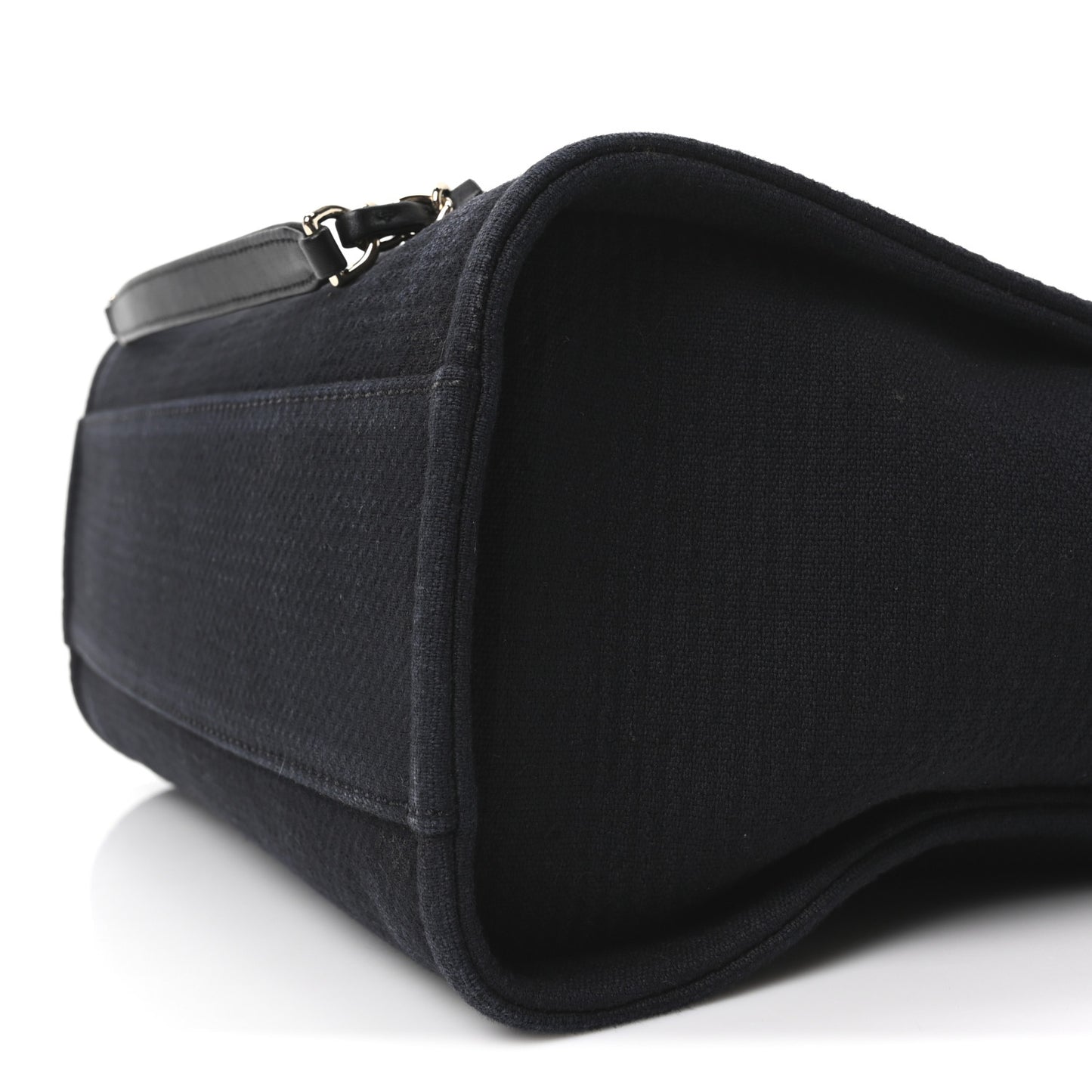 Mixed Fibers Small Deauville Tote Black
