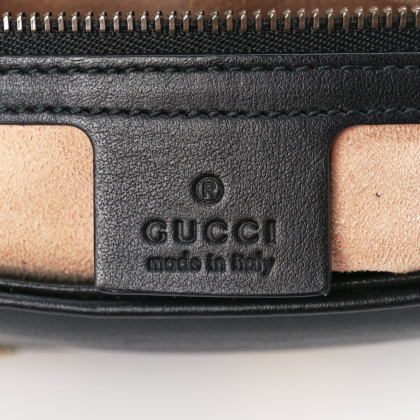 Calfskin Matelasse Animal Studs Medium GG Marmont Shoulder Bag Black
