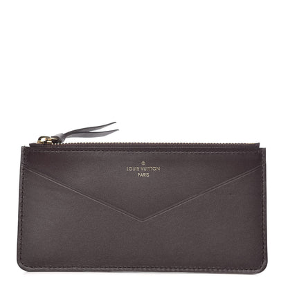 Louis Vuitton Calfskin Jeanne Wallet Zippered Insert Amarante 1 of 6