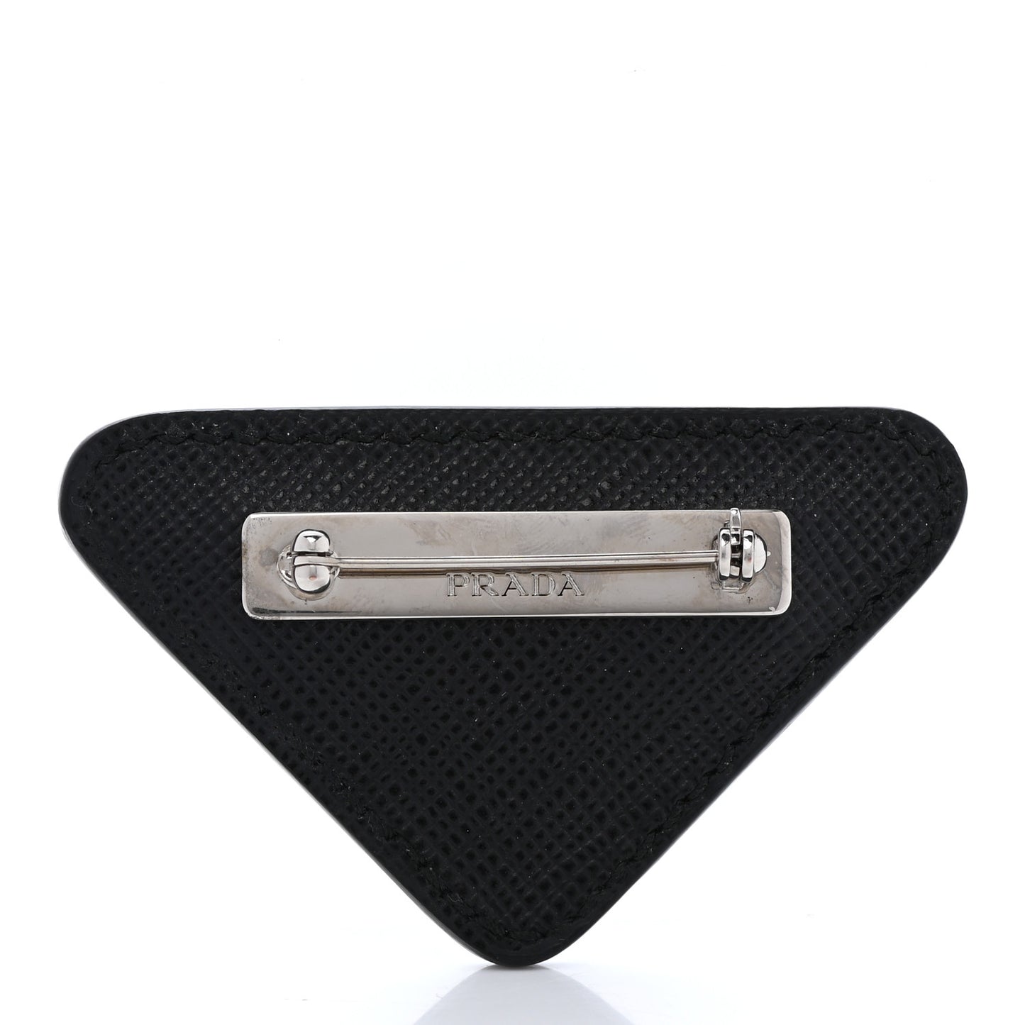 Logo Brooch Black