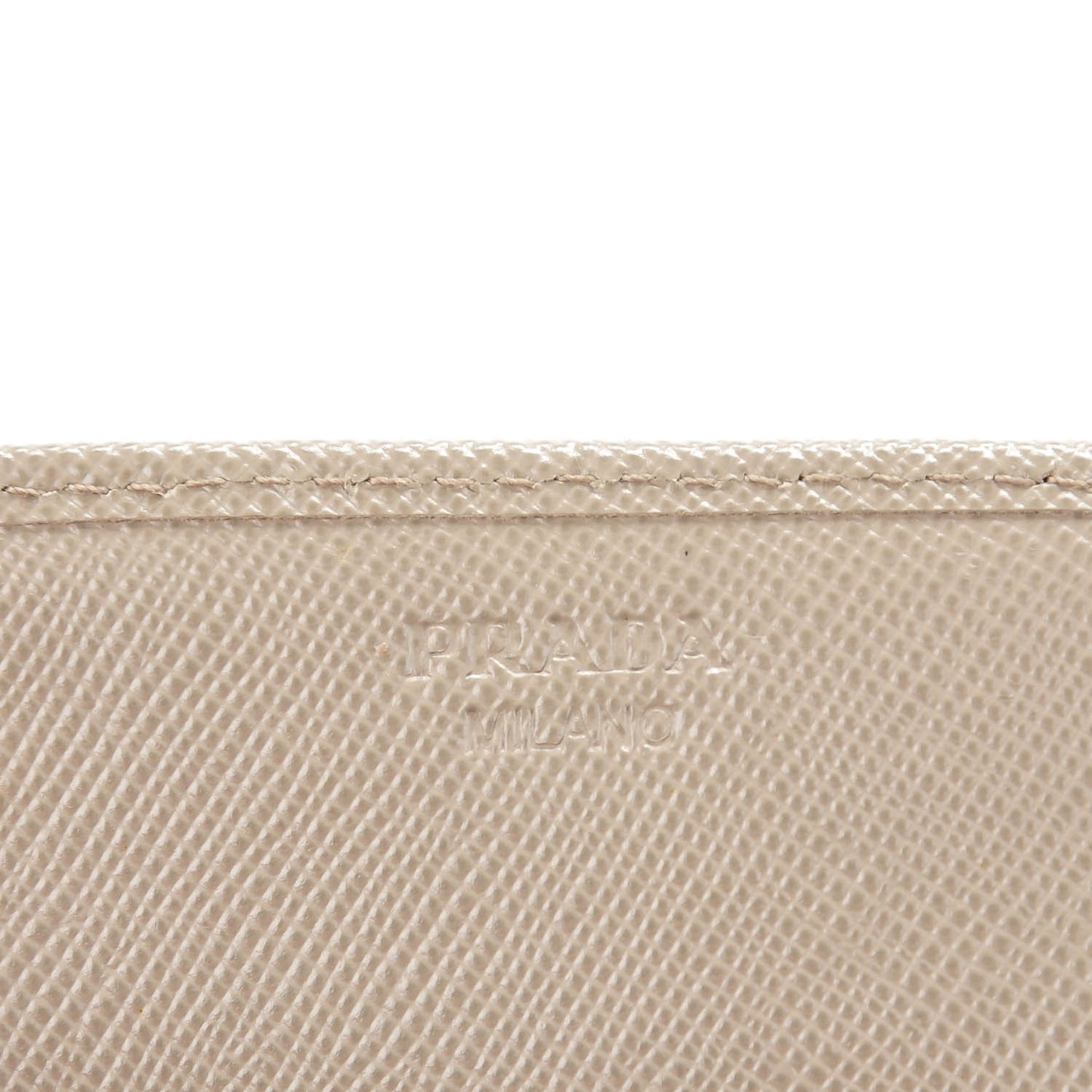 Saffiano Metal Continental Flap Wallet Argilla
