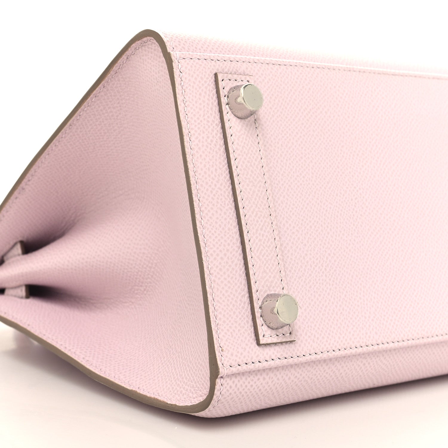 Hermes Epsom Birkin Sellier 25 Mauve Pale 9 of 11
