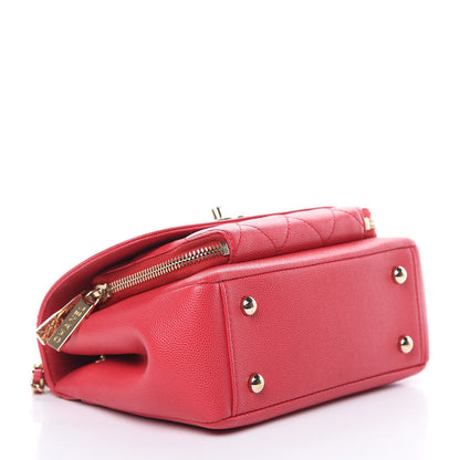 Chanel Caviar Quilted Small Business Affinity Flap Red 4 of 11