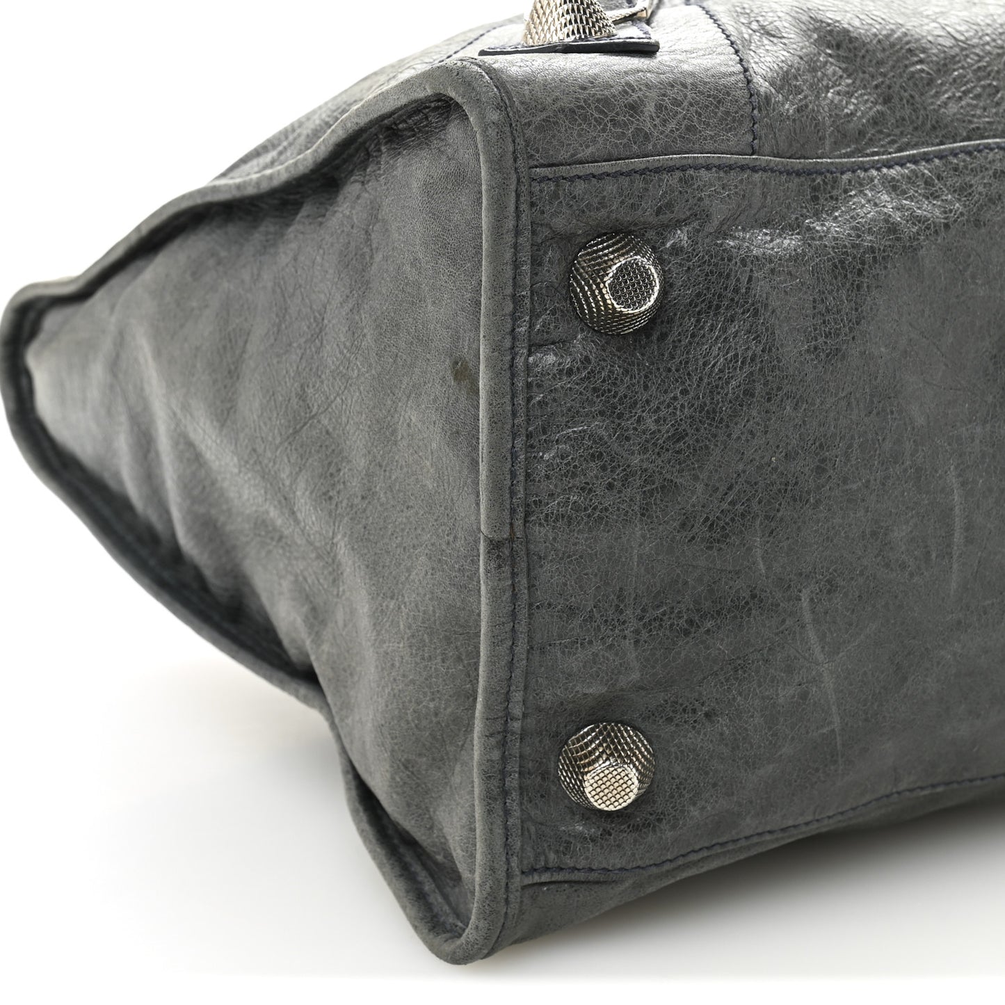 Agneau Giant 21 Silver Hardware Work Anthracite