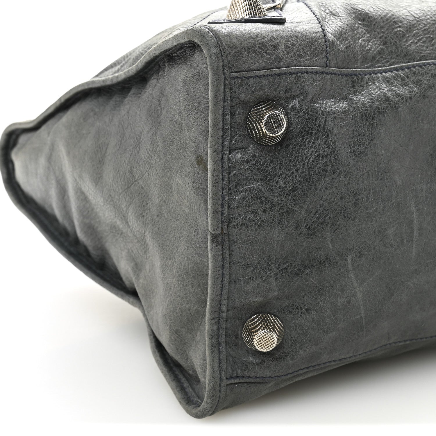 Balenciaga Agneau Giant 21 Silver Hardware Work Anthracite 10 of 13