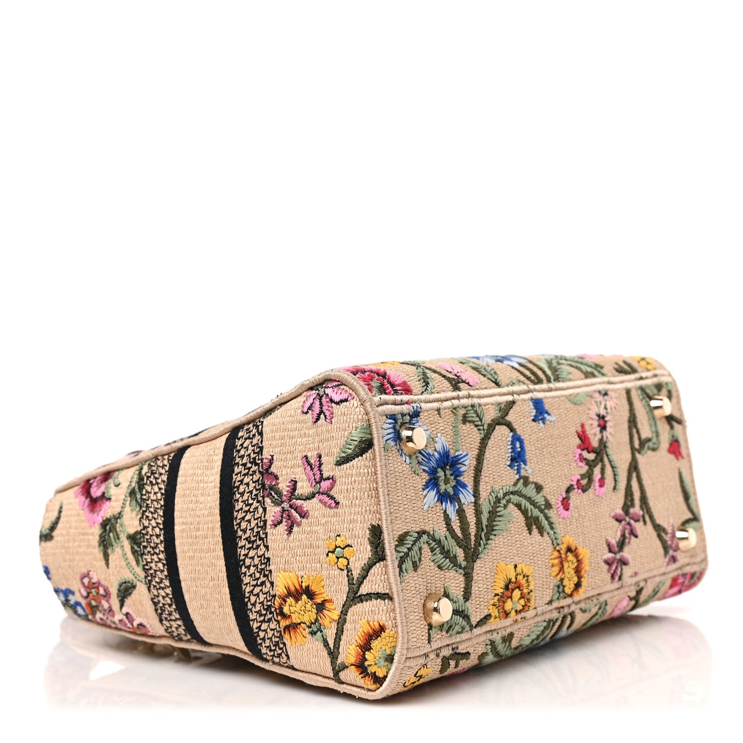 Canvas Embroidered Print Medium Lady D-Lite Multicolor