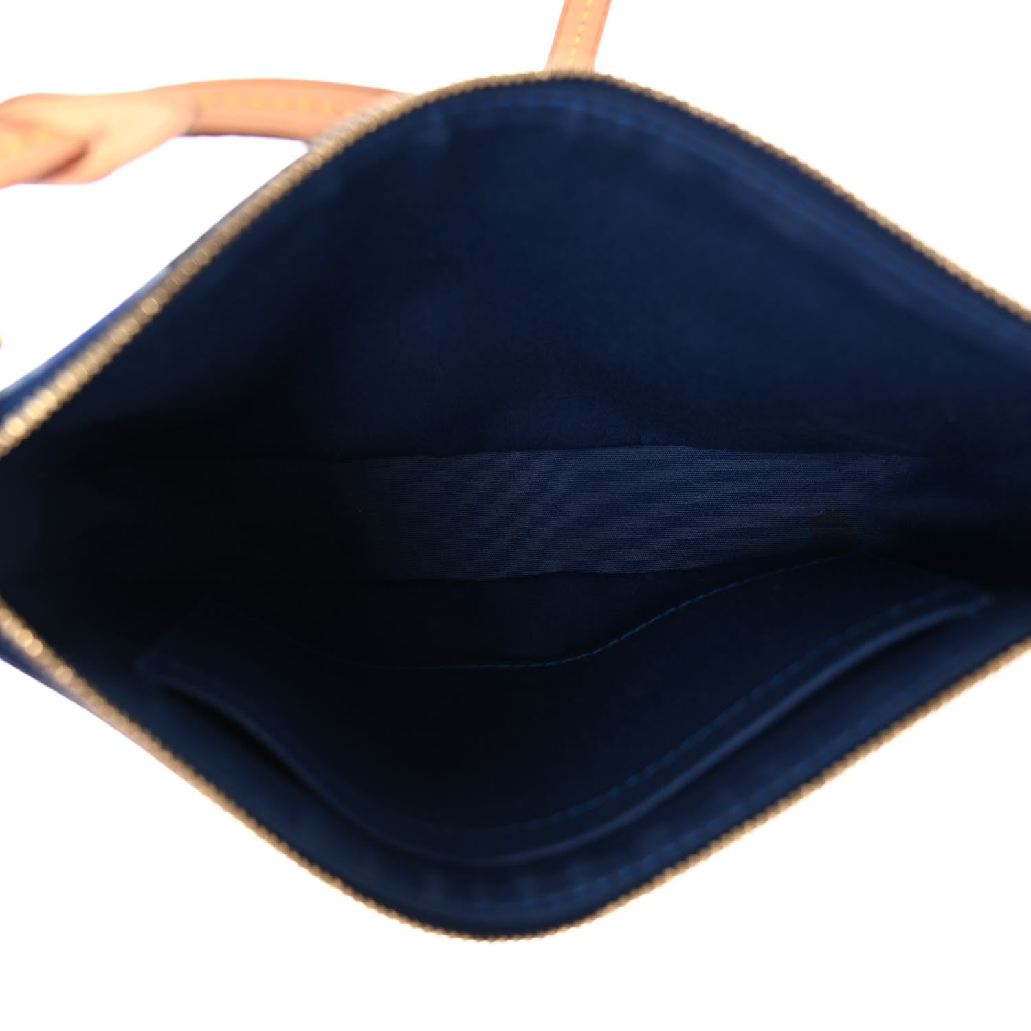 Louis Vuitton Vernis Ikat Pochette Accessories NM Grand Blue 5 of 9