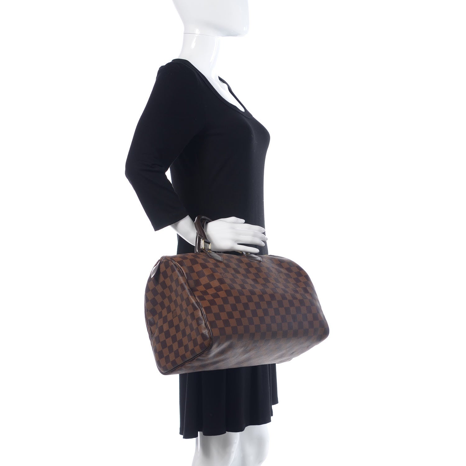 Louis Vuitton Damier Ebene Speedy 35 2 of 16