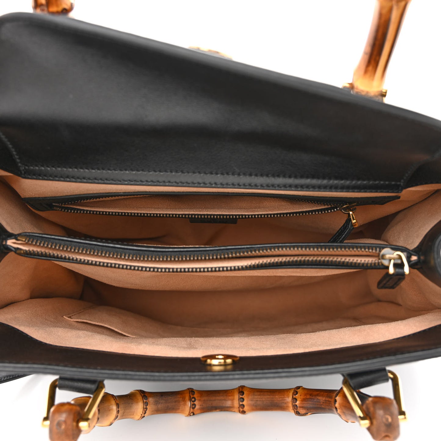 Wonka Grain Calfskin Medium Diana Tote Bag Black