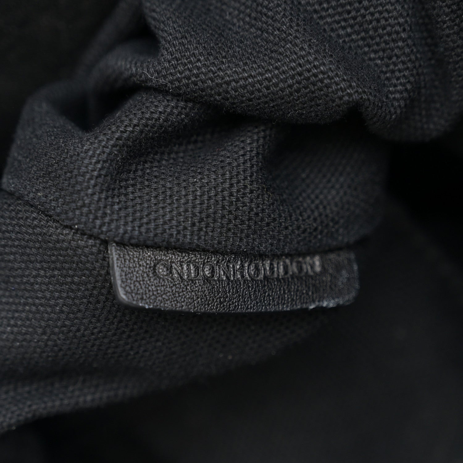 Burberry Canvas Mega Check Studded Medium Ashby Bucket Bag Black 7 of 10