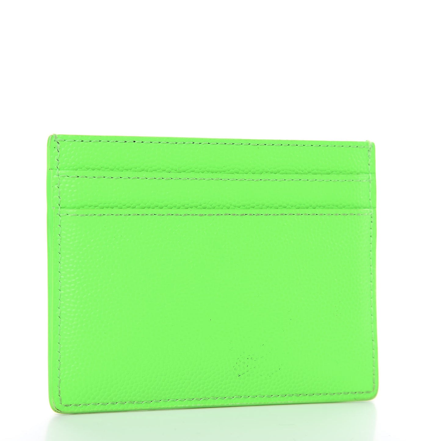 Grain De Poudre Card Case Neon Bright Green