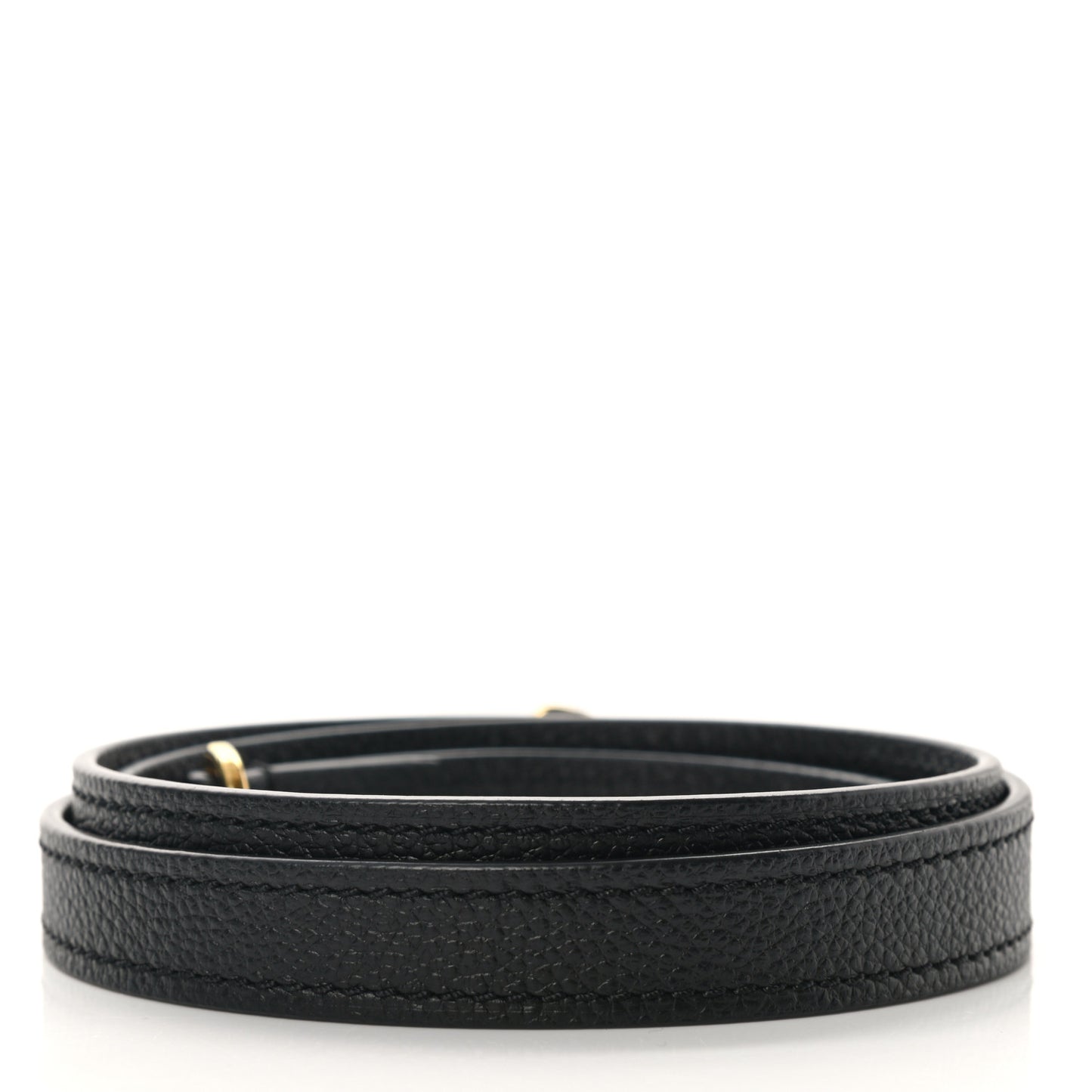 Calfskin 12mm Shoulder Strap Black