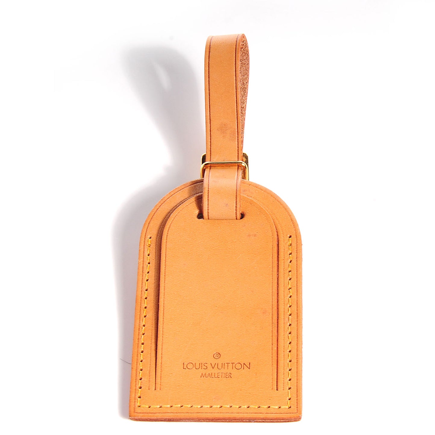 Vachetta Leather Luggage Tag