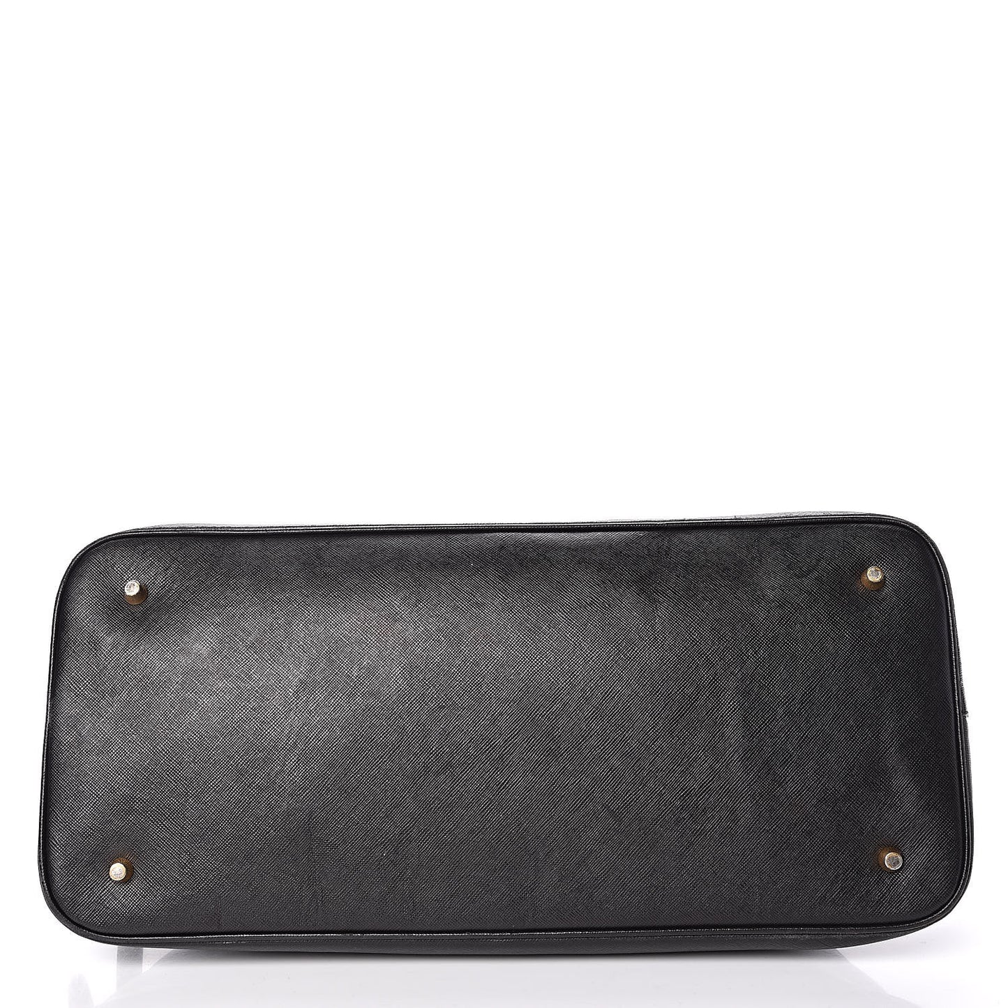 Saffiano Top Handle Dome Satchel Black