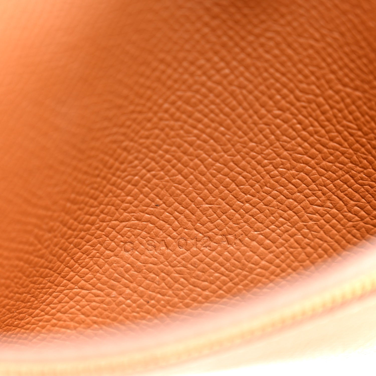Hermes Epsom Bearn Gusset Wallet Gold 7 of 9