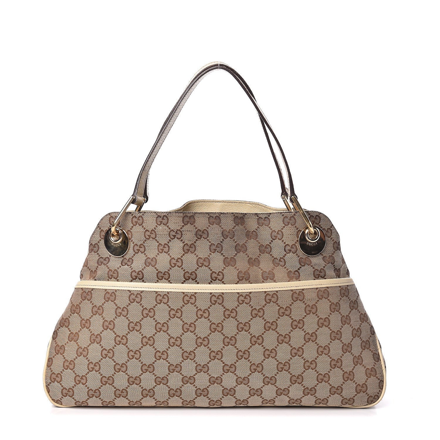 Gucci Monogram Medium Eclipse Shoulder Bag Off White 1 of 10