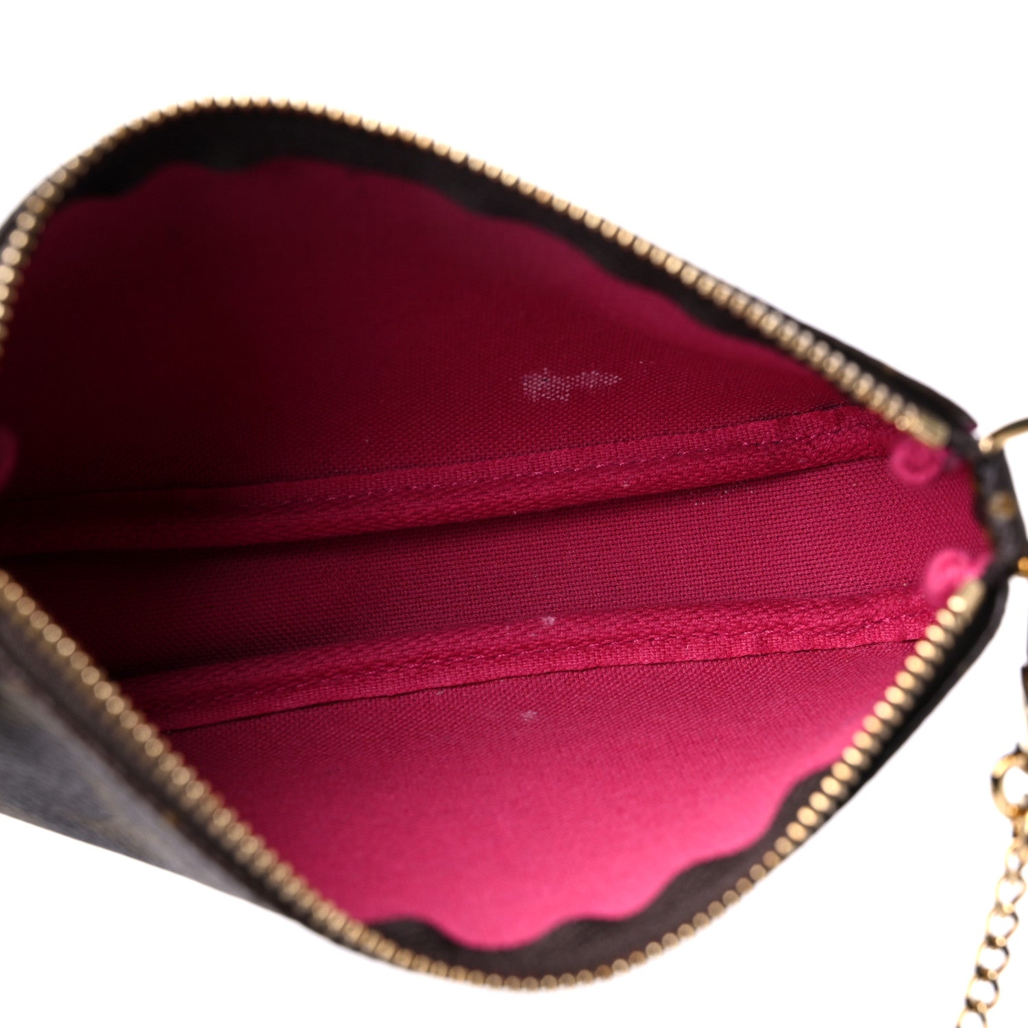Louis Vuitton Monogram 2020 Christmas Animation Roller Coaster Mini Pochette Accessories Pivoine 5 of 11