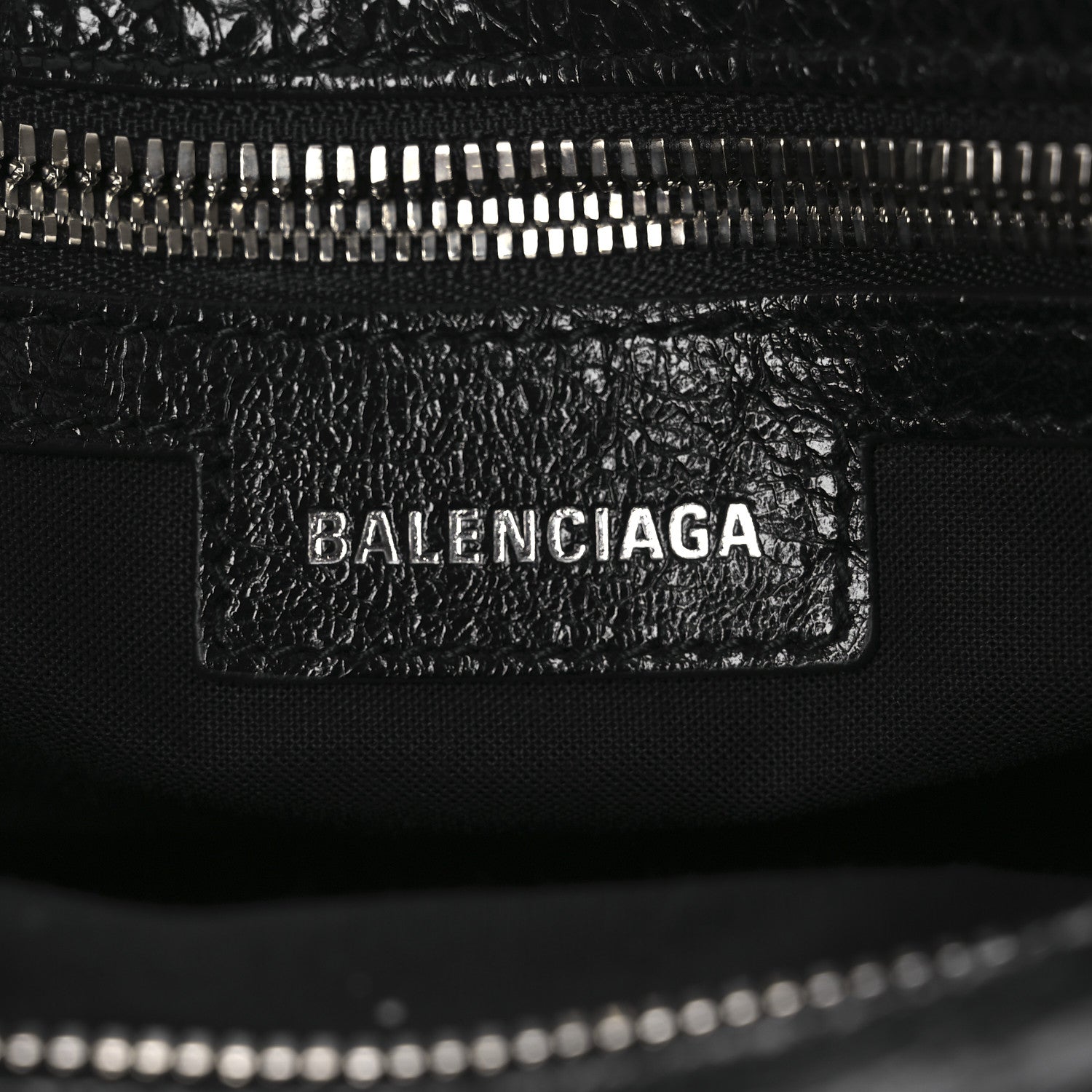 Balenciaga Agneau Arena Neo Cagole Handbag XS Black 7 of 11