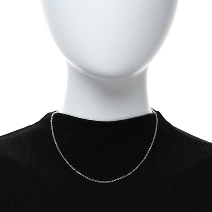 Bulgari 18K White Gold Chain Necklace 3 of 4