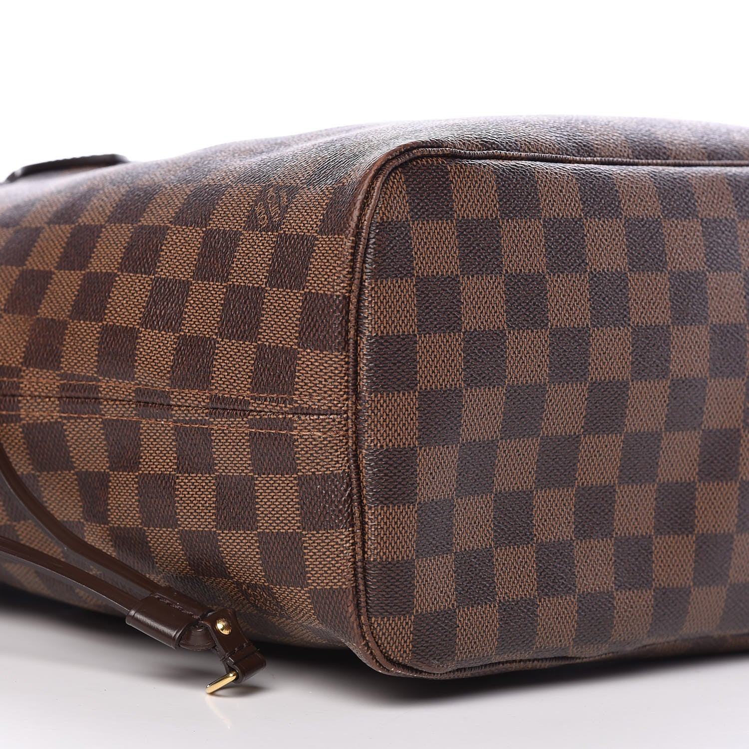 Louis Vuitton Damier Ebene Neo Neverfull MM Rose Ballerine 9 of 38