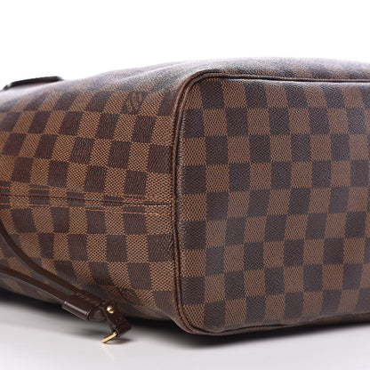 Louis Vuitton Damier Ebene Neo Neverfull MM Rose Ballerine 9 of 38