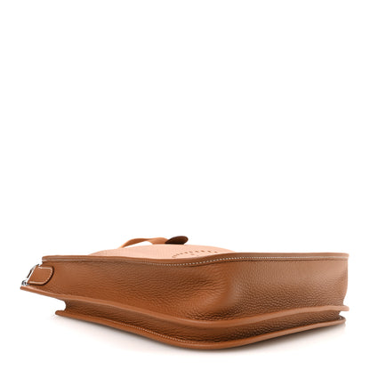 Hermes Taurillon Clemence Evelyne III PM Gold 4 of 11