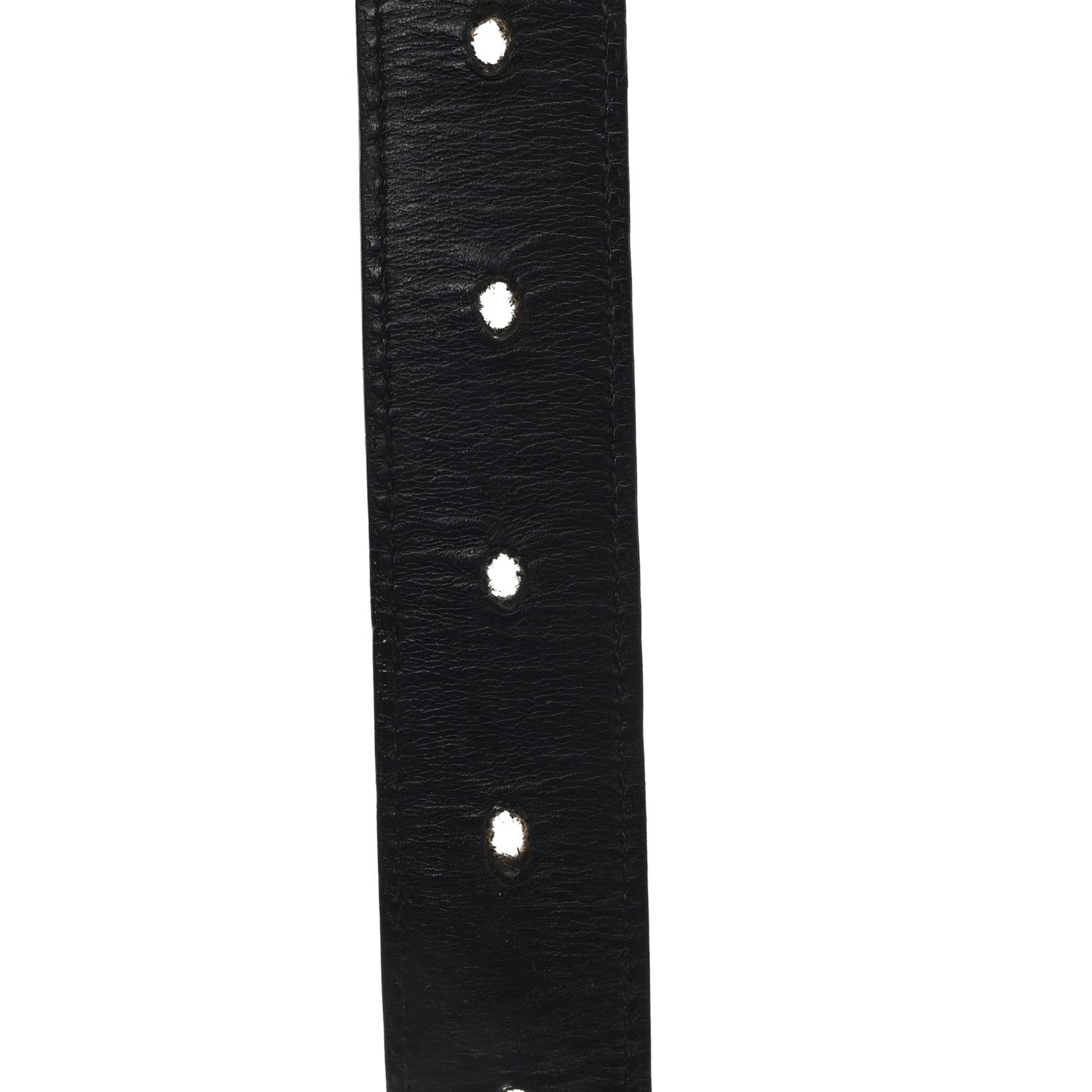 Chrome Hearts Calfskin Sterling Silver Celtic Belt 90 36 Black 6 of 6