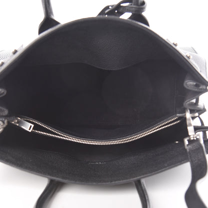 Saint Laurent Grained Calfskin Small Supple Sac De Jour Black 5 of 16