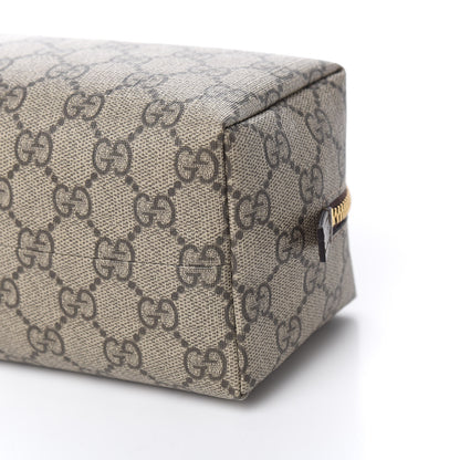 Gucci Soft GG Supreme Monogram Calfskin Medium Ophidia Cosmetic Case Beige Ebony New Acero 9 of 10