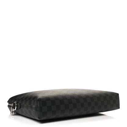 Louis Vuitton Damier Graphite Porte-Documents Jour 4 of 12