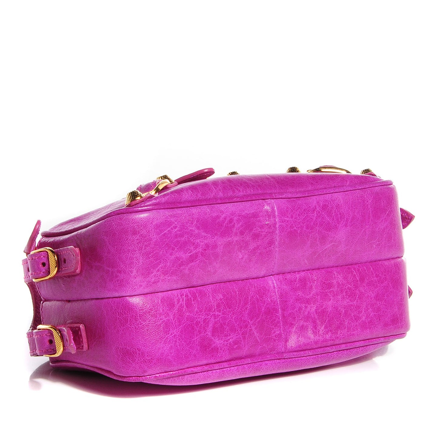 Agneau Giant 12 Gold Hardware Chic Bag Amethyst