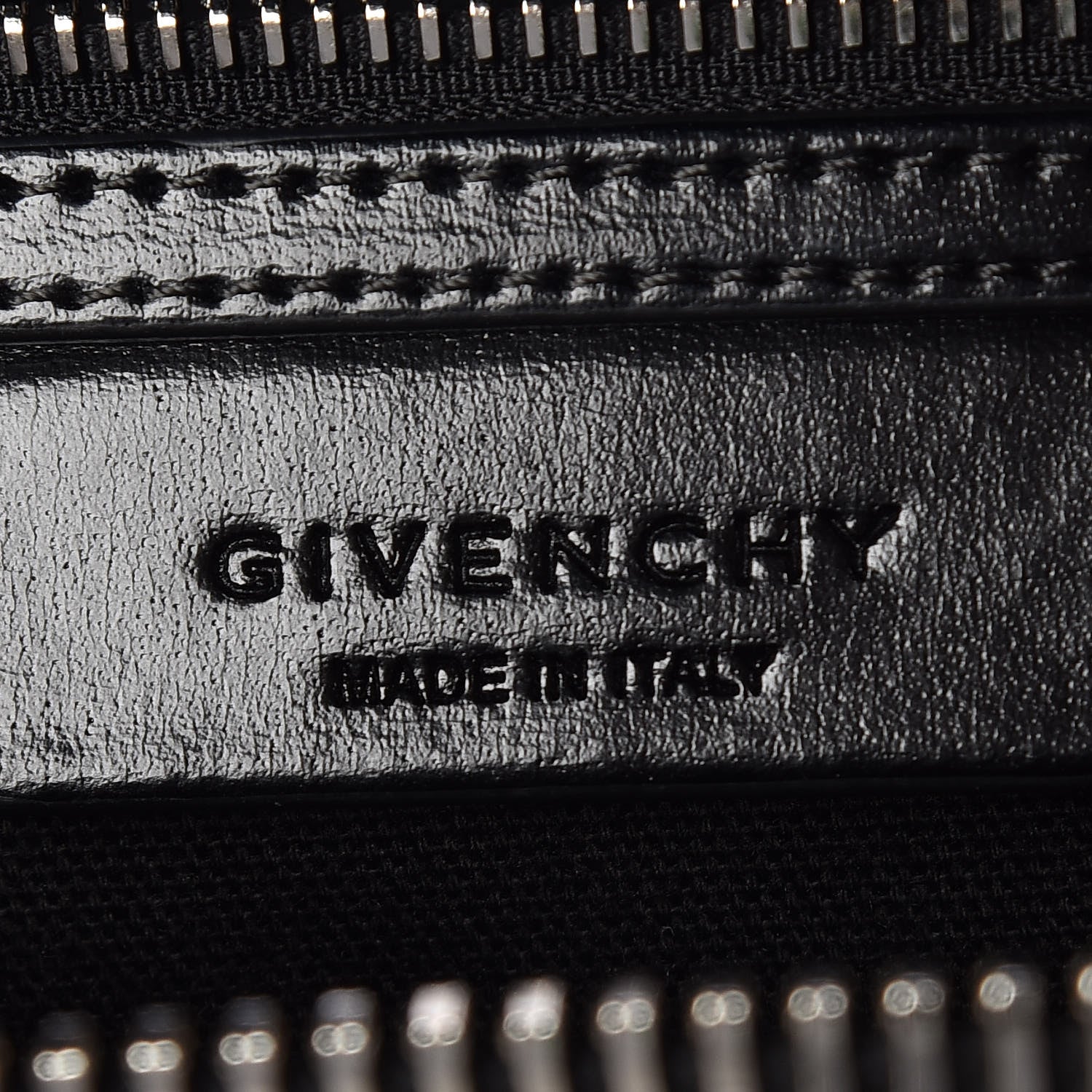 Givenchy Shiny Lord Calfskin Small Antigona Black 8 of 9