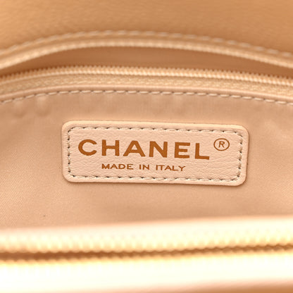 Chanel Caviar Quilted Grand Shopping Tote GST Beige 6 of 11