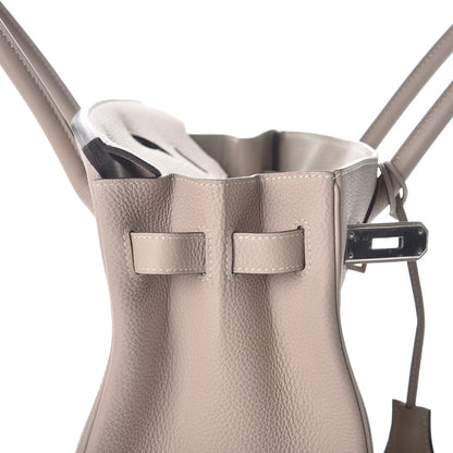 Hermes Togo Birkin 30 Gris Tourterelle 13 of 37