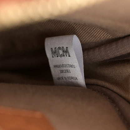 MCM Visetos Crossbody Bag Cognac 7 of 13