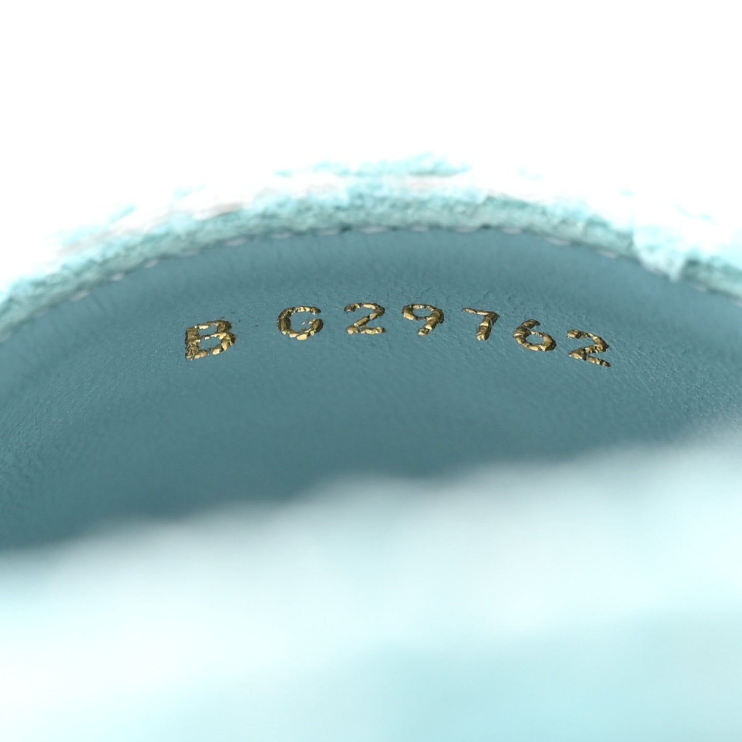 Tweed Grosgrain CC Print Espadrilles 38 Turquoise White