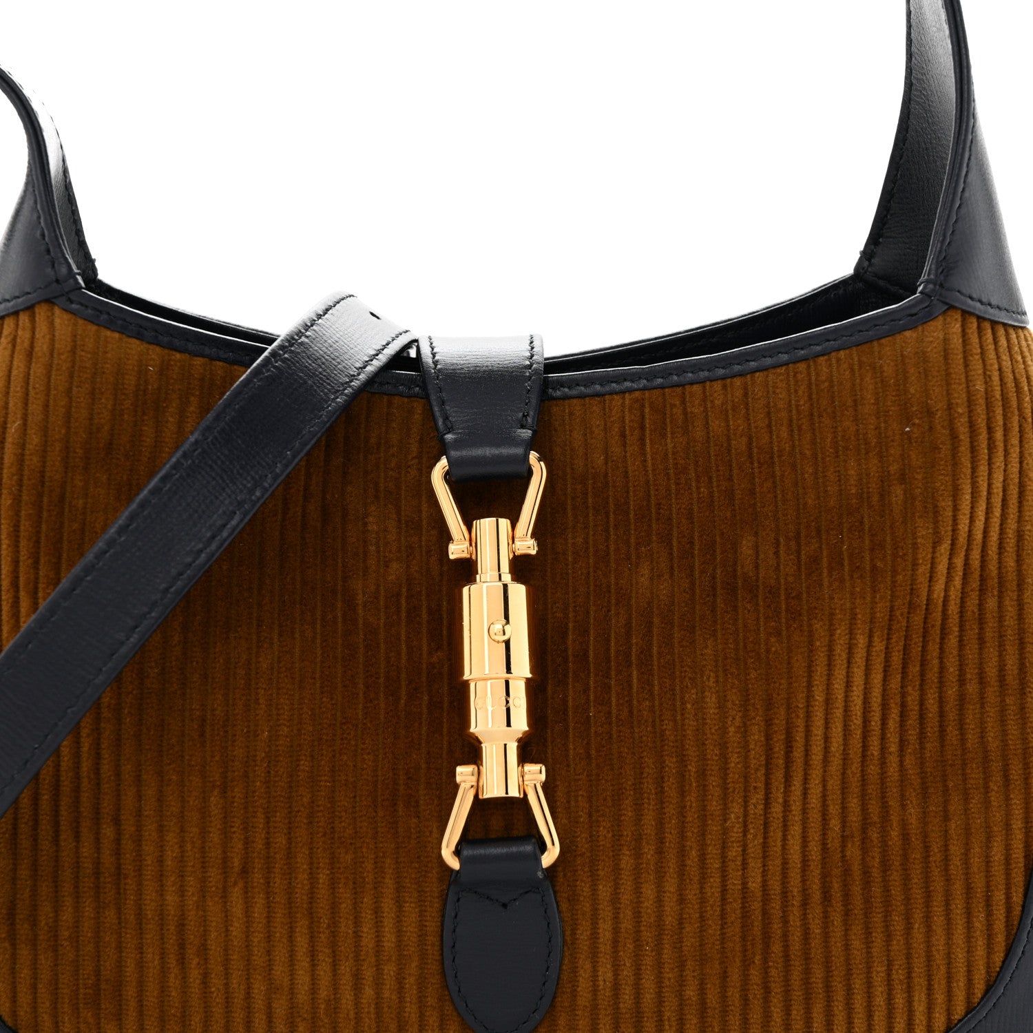 Gucci Corduroy Small Jackie 1961 Hobo New Mud Blue 8 of 14