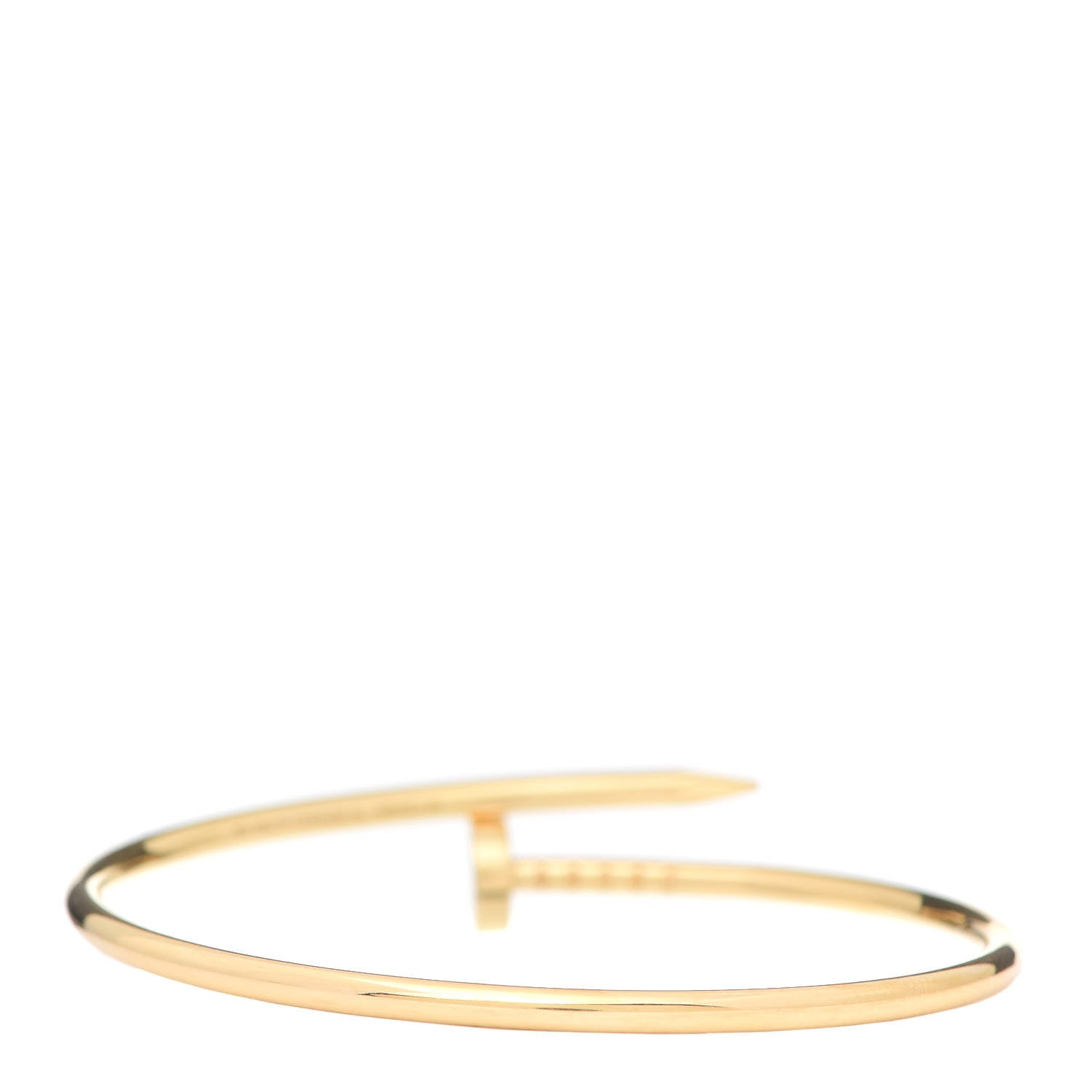 Cartier 18K Yellow Gold Small Juste Un Clou Bracelet 15 3 of 6