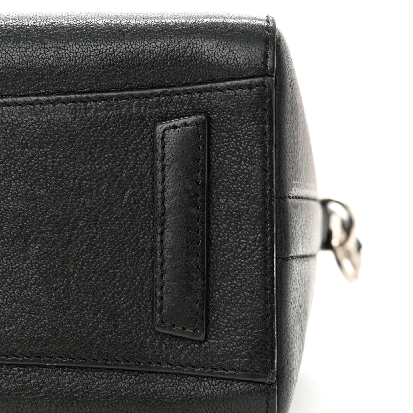 Sugar Goatskin Mini Antigona Black