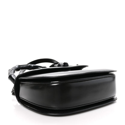 Gucci Boarded Dyana Lux Calfskin Web Monochrome Medium Bamboo 1947 Top Handle Bag Black 4 of 12