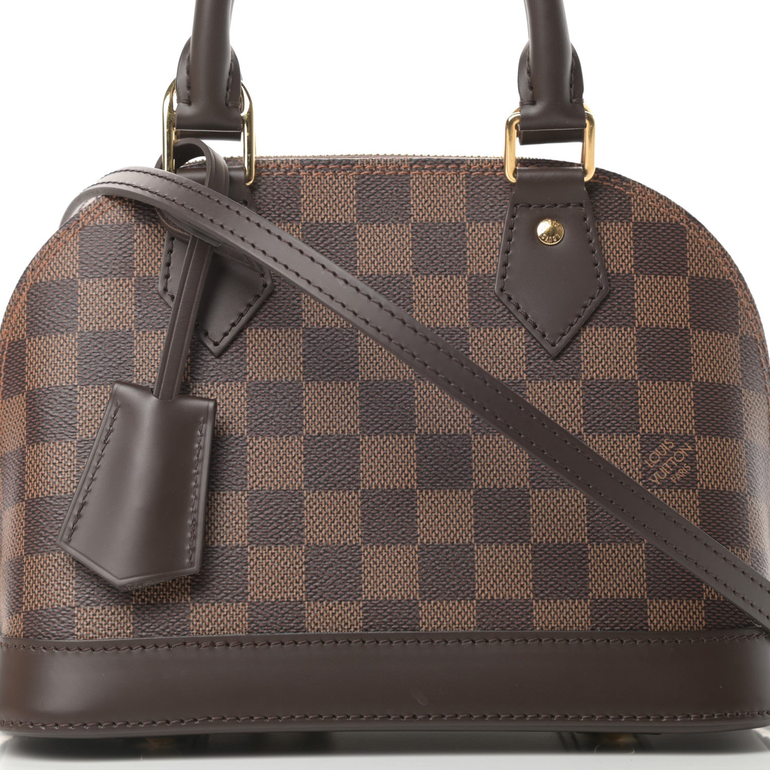 Louis Vuitton Damier Ebene Alma BB 8 of 12