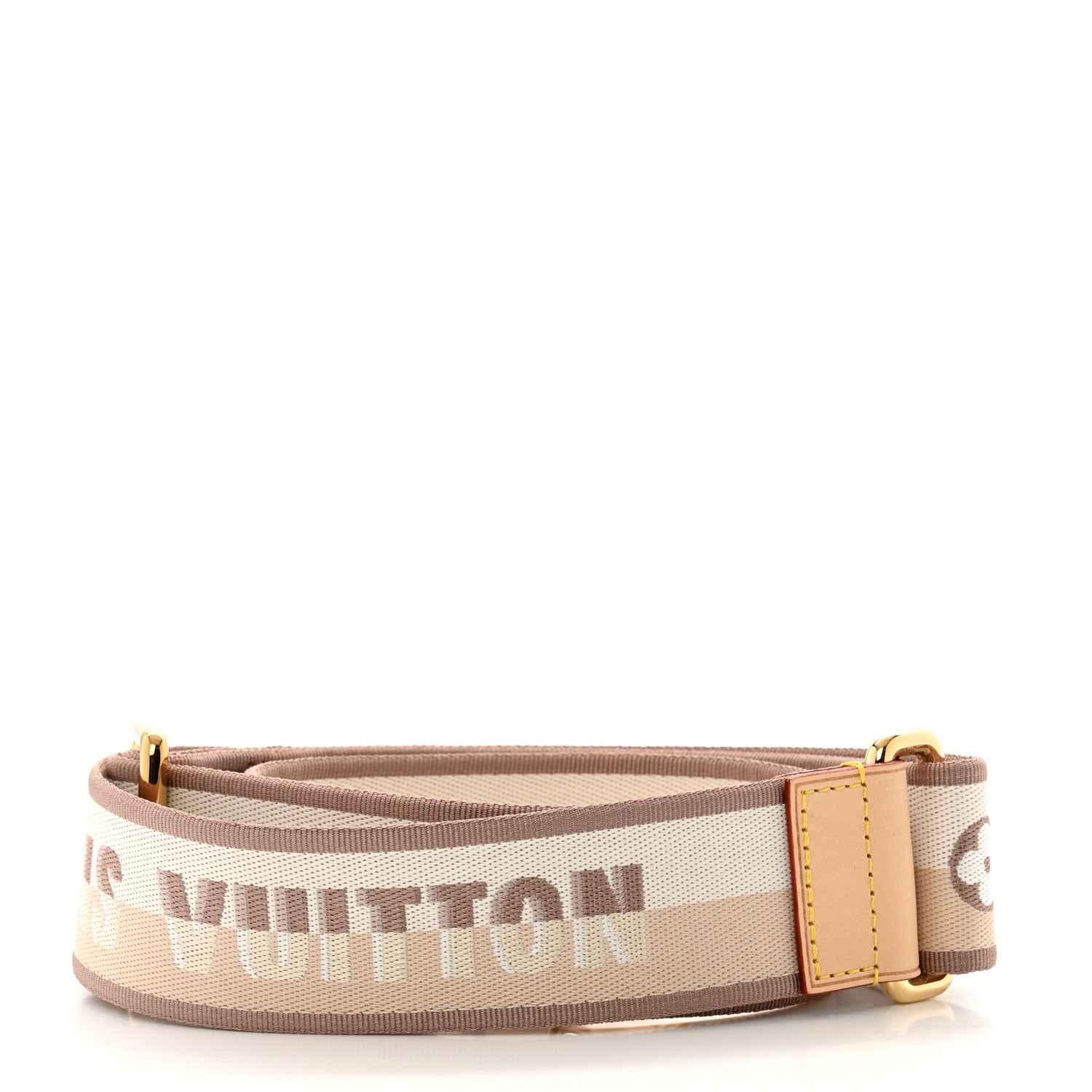 Louis Vuitton Jacquard Speedy Bandouliere 20 Shoulder Strap Beige 2 of 3